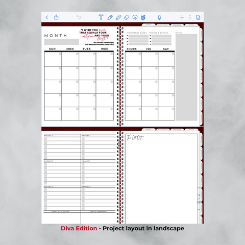 Project Chick/Boss Digital Planner