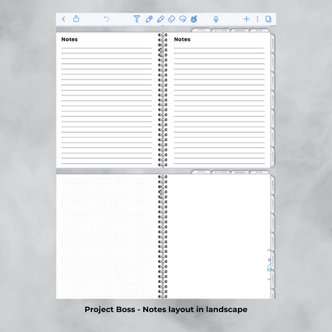 Project Chick/Boss Digital Planner