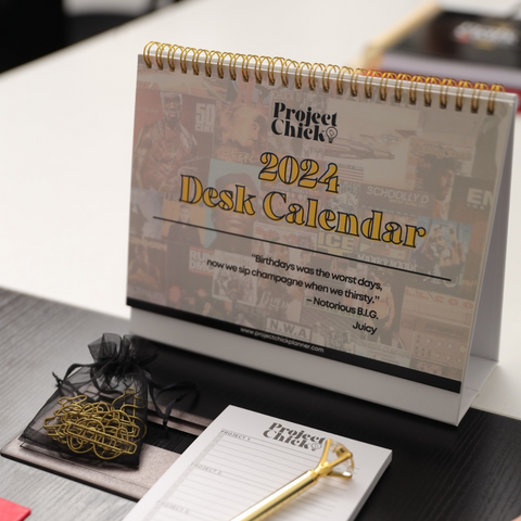 CLOSEOUT: 2024 12-month Desk Calendar
